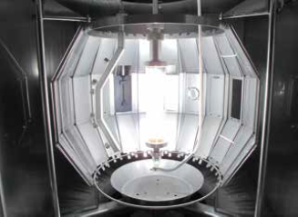 キセノンアークランプ照射状況