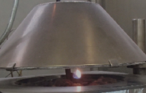 建築工事用シートの難燃性、 耐着火性・発火促進、 基材・表面試験