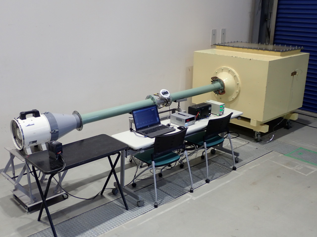 換気部材の風量試験