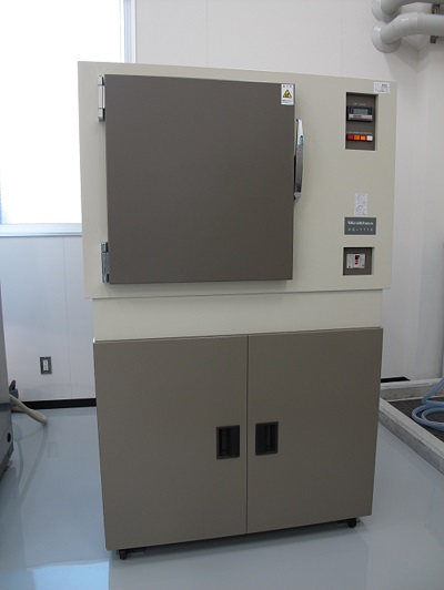 強制循環形熱老化試験機の図