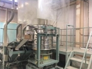 路盤材のふるい分け試験装置